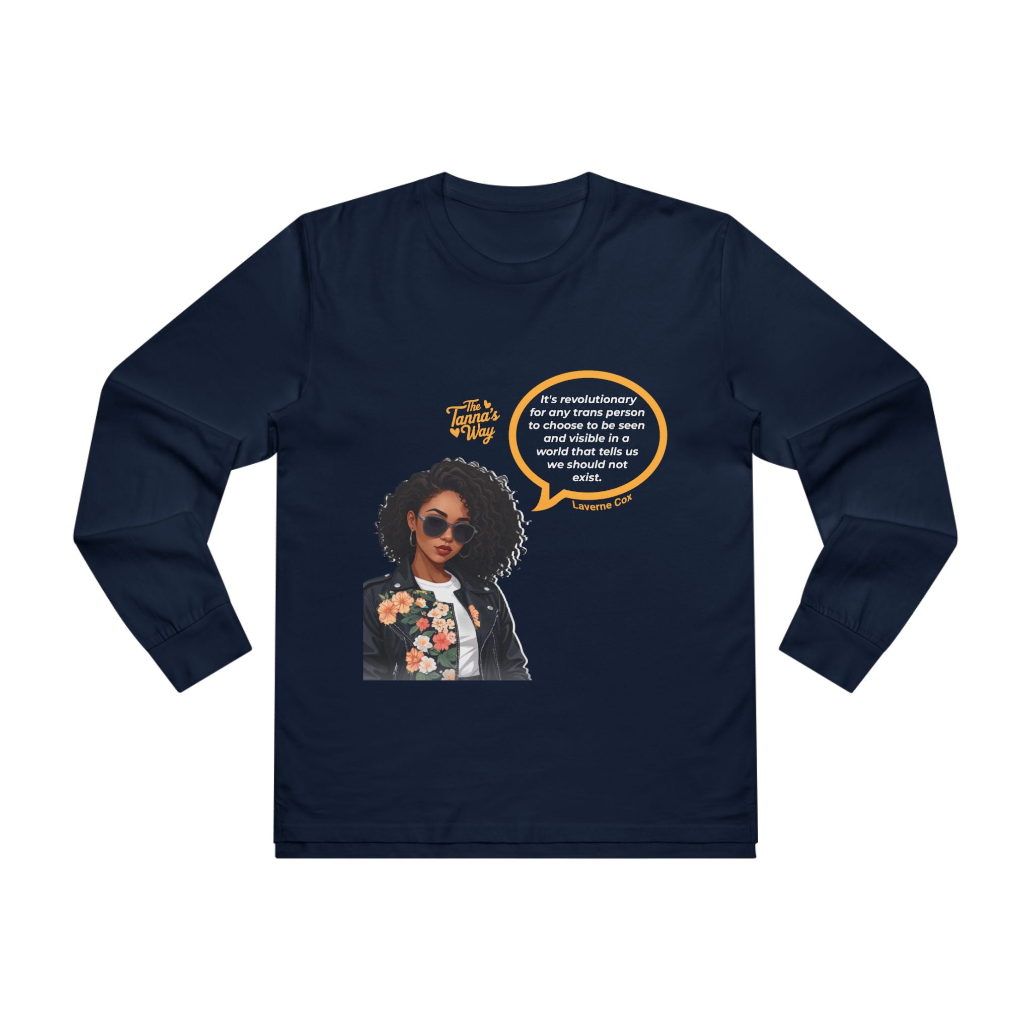 Laverne Cox | Men’s Base Longsleeve Tee
